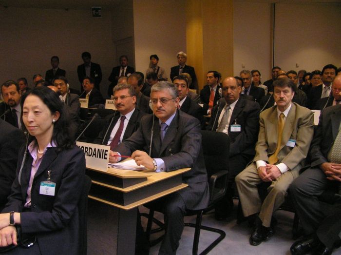 Przewodniczący 93. Sesji MKP Basim Khalil Alsalim, Minister Pracy Jordanii