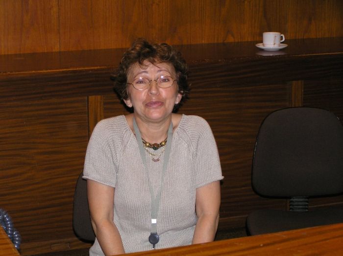 Korzenie polskie w MBP - Pani Ania zawsze uśmiechnięta i pomocna